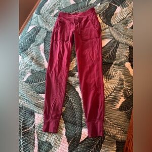 wild fable Burgundy Drawstring Jogger Pants